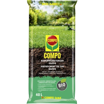 Afbeelding van Gazon bodemverbeteraar Compo 40 liter (Organisch)