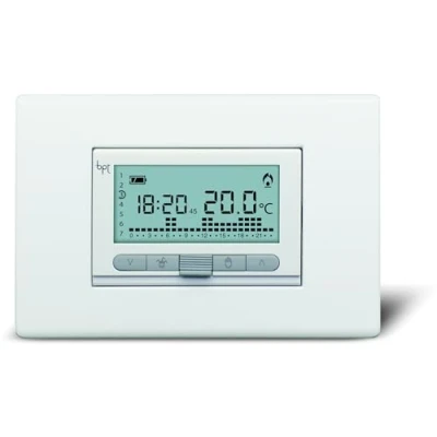 Afbeelding van Digitale thermostaat, inbouw, instelling in wekenritme, artikelnr. Th/350
