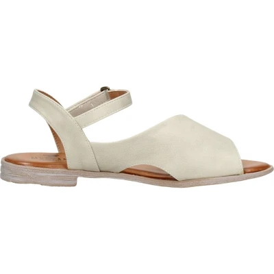 Afbeelding van Mustang Comfortabel Sandalen Plat gebroken wit Maat 38