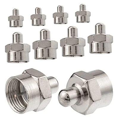 Afbeelding van F afsluitweerstand, 75 ohm, koppeling, SAT HB Digital stekker, eindweerstand voor aansluiting op bus, multischakelaar, LNB, tuner, blikjes, 10 stuks