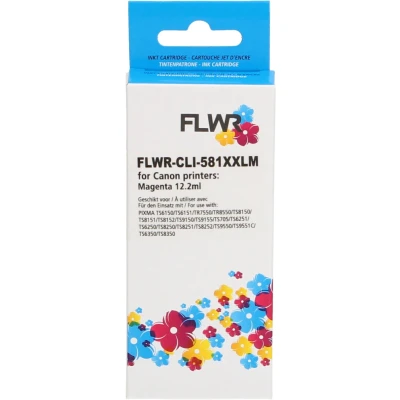 Afbeelding van FLWR Inktcartridge / CLI 581XXL Magenta Geschikt voor Canon