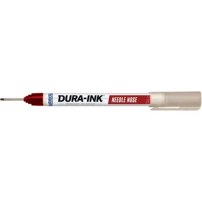 Afbeelding van Markal Dura Ink 5 stift met micro tip Rood doos 12 stuks