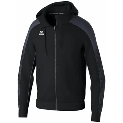 Afbeelding van ERIMA EVO STAR trainingsjack met capuchon zwart/slate grey / XL