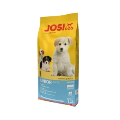 Afbeelding van JosiDog Junior, hondenvoer voor puppy&#039;s en jonge honden, droogvoer met glutenvrije formule de beste verdraagzaamheid, compleet voer, powered by Josera
