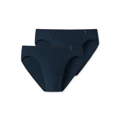 Afbeelding van Schiesser 2 PACK Slip, Heren, Maat: Large, Navy