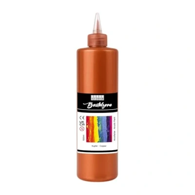 Afbeelding van SÜDOR ACRYL verf 500 ml voordelige acrylverf, hoogwaardige schilderverf, knutselen (koper)