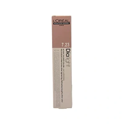Afbeelding van L&#039;Oréal Professionnel, Haarkleur, Permanente kleuring L&#039;Oreal Professionnel Paris Licht Zonder Ammoniak Nº 7.23 (50 ml) (NR. 7.23)