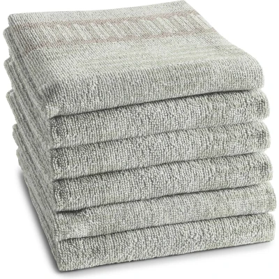 Afbeelding van Keukendoek DDDDD Lysse Cream 50 x 55 cm (6 Delig)
