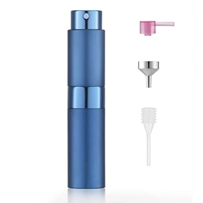 Afbeelding van Toureal 8 ml lege spuitfles, navulbaar, parfumverstuiver, navulspray parfumfles, reissproeier (blauw)…