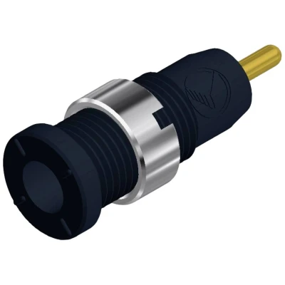 Afbeelding van SKS Hirschmann MSEB 2630 S 1,9 Au Veiligheids labconnector, female Bus, inbouw verticaal Stift Ø: 2 mm Zwart 1 stuk(s)