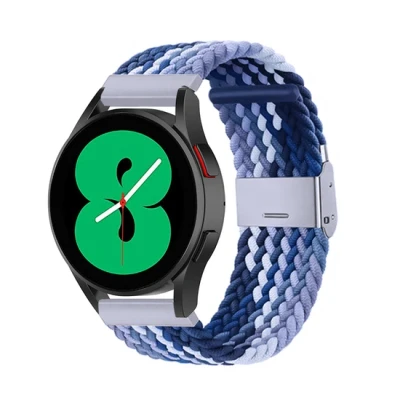 Afbeelding van Garmin Approach S12 / S40 S42 Braided nylon bandje Blauw gemêleerd