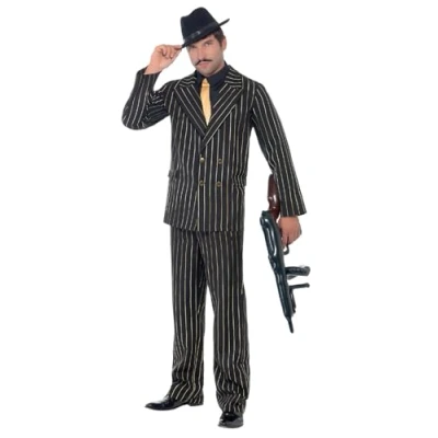 Afbeelding van &quot;Gangster charleston kostuum voor mannen Verkleedkleding Large&quot;