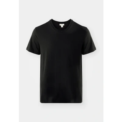 Afbeelding van Calvin Klein Jeans Smooth Solid Vneck TEE Tshirt basic, Heren, Maat: XXL, Black