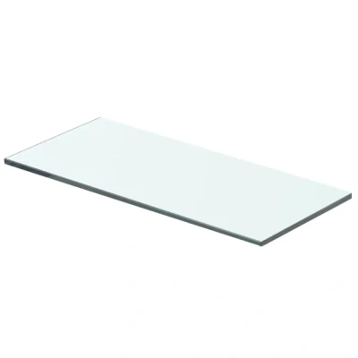 Afbeelding van Wandschap transparant 40x12 cm glas