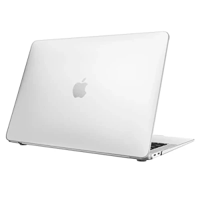 Afbeelding van Fintie Hoes compatibel met MacBook Air 13 (2018 2020 vrijgave) A2337 M1 A2179 A1932, ultradunne matte hardcase beschermhoes Snap Case 13&quot; Retina, (*Transparant)