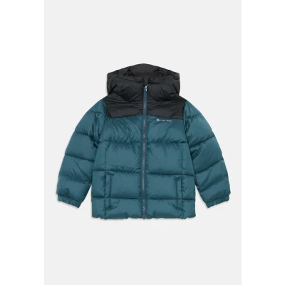 Afbeelding van Columbia Puffect Hooded Jacket Unisex Winterjas voor kinderen, Maat: 128, Everblue/black