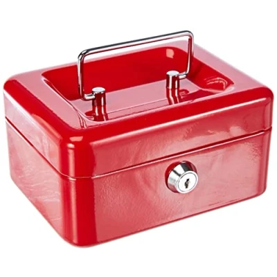 Afbeelding van Burg Wächter MONEY 5015 red Geldcassette (b x h d) 152 80 115 mm Rood