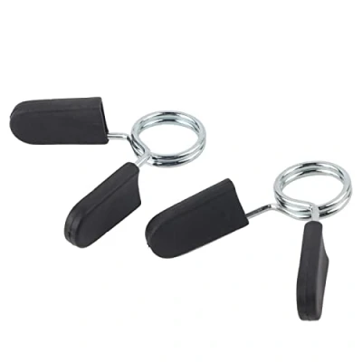 Afbeelding van Halter lente Kraag Clips, 2 Stks Standaard 25mm Barbell Lock klem Clip Yoga Training. —voor krul bar clips vrije gewichten klemmen gewicht halters