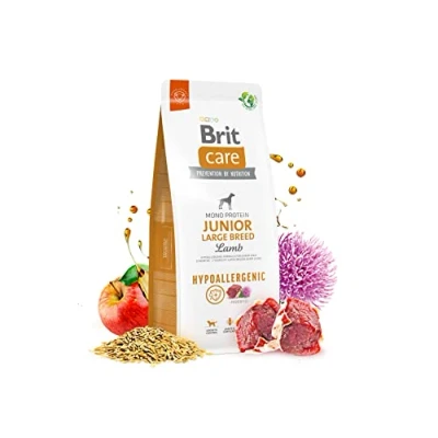 Afbeelding van Brit Care Hypoallergenic Junior Large Breed Lamb &amp; Rice 12 kg Hond