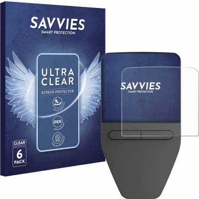 Afbeelding van Savvies Screenprotector voor Trezor Safe 3 Folie Beschermfolie transparant (6 Stuks)