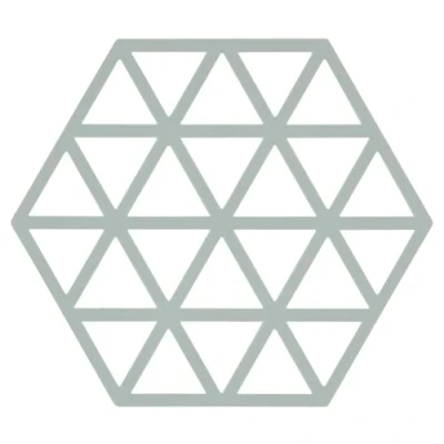 Afbeelding van Zone Denmark Pannenonderzetter Triangles Nordic Sky 16 x 14 cm