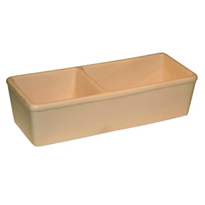 Afbeelding van Kerbl 82785 Keramische bak voor knaagdieren, dubbel 350 ml + 450