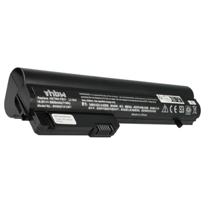 Afbeelding van vhbw Accu compatibel met HP Compaq 2510p, 2533t, Elitebook 2530p, 2540p, NC 2400 Notebook Laptop Vervanging voor HSTNN DB22, 404887 241 (Li Ion, 6600mAh, 10.8V, zwart)