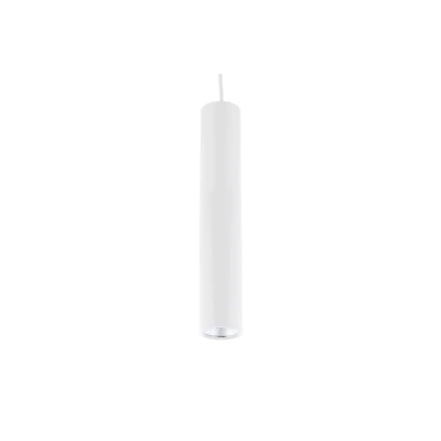 Afbeelding van Design Tube Moderne Hanglamp 5W, Warm Wit, Ø 58 x 295 mm, Mat Wit