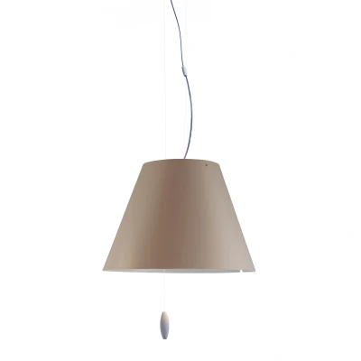 Afbeelding van Luceplan Costanza Hanglamp Up&amp;down Shaded Stone