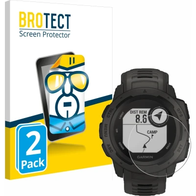 Afbeelding van BROTECT Schermbeschermer helder, Smartwatch beschermfolie, Transparant