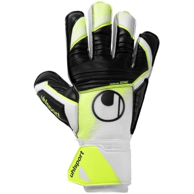 Afbeelding van Uhlsport Soft Advanced White Fluo Yellow Keepershandschoenen Maat 9