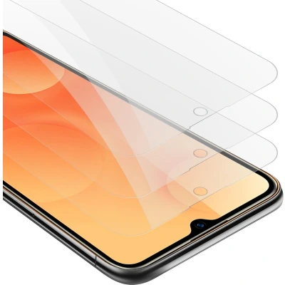 Afbeelding van Cadorabo 3x Screenprotector geschikt voor Blackview A95 Beschermende Pantser Film in KRISTALHELDER Getemperd (Tempered) Display beschermend glas 9H hardheid met 3D Touch