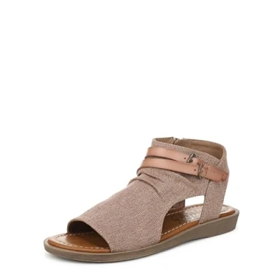 Afbeelding van Blowfish J4353 DENVER Platte sandalenDames Sandalen Kleur: Cognac Maat: 39