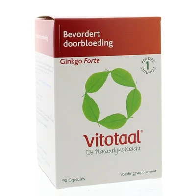 Afbeelding van Vitotaal Ginkgo Forte Capsules 90CP