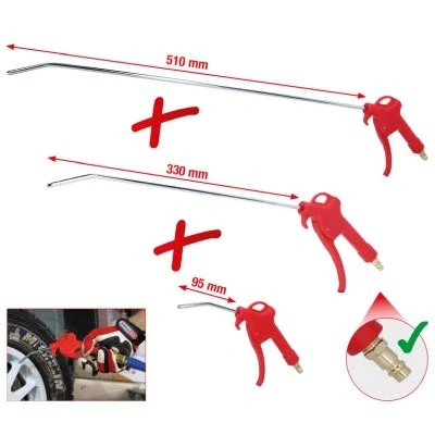 Afbeelding van KS Tools 515.1921 Pneumatisch uitblaaspistool 6.3 bar