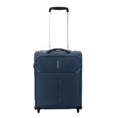 Afbeelding van Roncato Ironik 2.0 Underseater Trolley 45 blu notte Zachte koffer