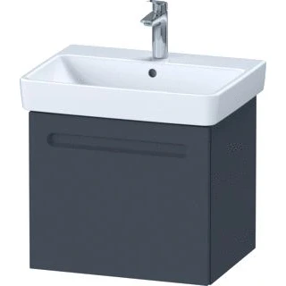 Afbeelding van Duravit No.1 wastafelonderbouwkast hangend grafiet mat 540 x 426