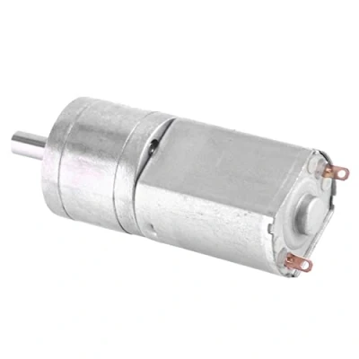 Afbeelding van DC 12V Moteur de Réduction à Couple élevé Engrenages avec Arbre Sortie Centrique pour Modèle Robot Voiture RC Jouet Motoréducteur DIY (30 RPM)
