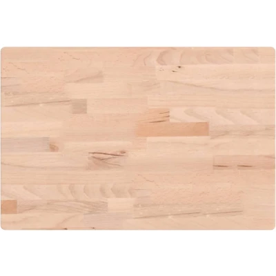 Afbeelding van Wastafelblad 60x40x2,5 cm massief beukenhout