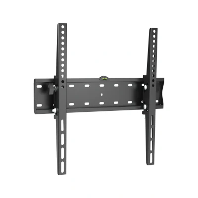 Afbeelding van Cabletech UCH0193 Universele muurbeugel voor LED TV waterpas verticaal instelbaar zwart