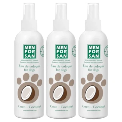 Afbeelding van MENFORSAN Coconut Keulen water voor honden 125 ml Verpakking van 3 eenheden