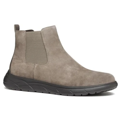 Afbeelding van Geox U Portello A enkellaars voor heren, Dove Grey., 40 EU