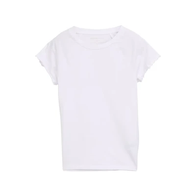 Afbeelding van TOM Tailor Denim Fitted Tshirt basic, Dames, Maat: XS, White