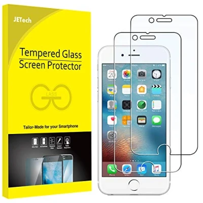 Afbeelding van JETech Screen Protector voor iPhone 6S en 6, Gehard Glas Schermbeschermer, 2 Stuks