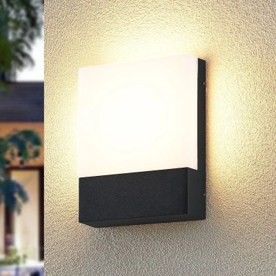 Afbeelding van Lindby Vanira LED wandlamp voor buiten