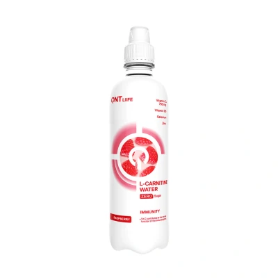 Afbeelding van QNT Immunity Water + L carnitine (12x500ml) Raspberry
