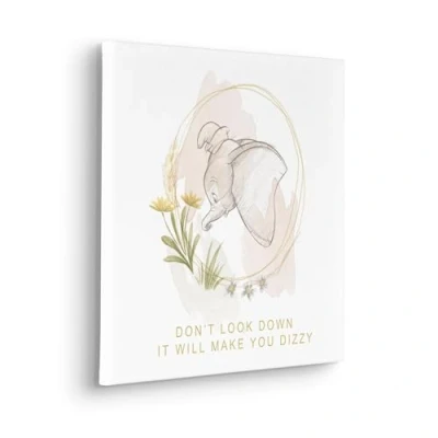 Afbeelding van Komar Artprint op linnen Disney Dumbo Don&#039;t Look Down 40 x 50 cm (breedte hoogte) kinderkamer, decoratie