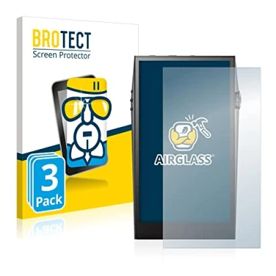 Afbeelding van BROTECT Glas Screen Protector voor Astell&amp;Kern A&amp;ultima SP3000 (3 Stuks) Schermbeschermer [9H Hardheid, Beschermglas Folie niet Gehard Glas]