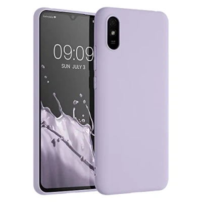 Afbeelding van kwmobile telefoonhoesje geschikt voor Xiaomi Redmi 9A / 9AT Hoesje smartphone Back cover in lavendel