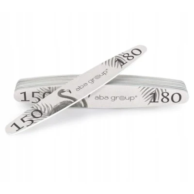 Afbeelding van ABA GROUP Ellipse 150/180 Slim Nagelvijl, 10 stuks voor manicure en pedicure, hoogwaardige nagelvijlen gelnagels, ideaal gelnagels